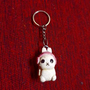 Miffy 🐰 With Headband 🎧 Keychain 💕