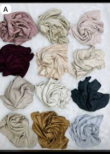 Jersey fabric scarf