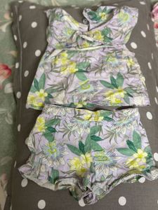Coord Set Very Fine Soft Fabric For 9-12 Month Bab