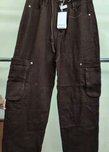 Brown Cargo Pants