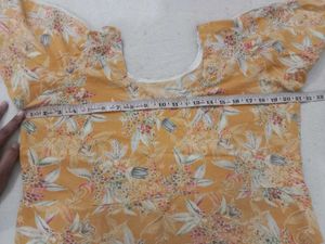 Floral Print Kurta