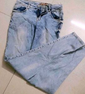 Light Wash Denim Jeans