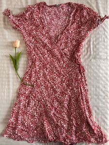 Floral Wrap Dress