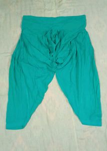 Teal Textured Kurta with salwar