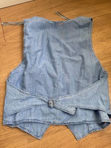Zara Denim Vest