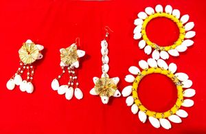 Seashell Navratri✨Garba✨Jewelry Set⚡ Handmade