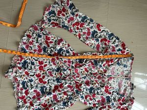 Floral Print play suit