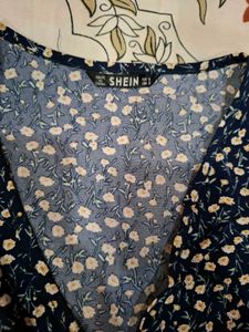 Floral Wrap Crop Top