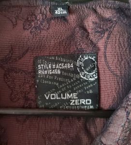 Volume Zero Dual Shade Shirt 42 | XL Regular Fit