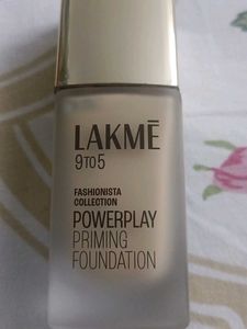 W120 Warm Creme | Lakme 9 to 5  Priming F