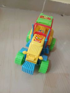 Colorful Toy Tractor+Free Car