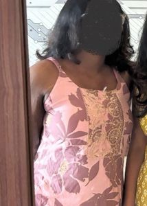 Pink Floral Print Kurta