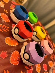 Poke Ball Inspired pokemon planters choose 1