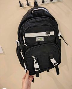Stylish Korean Black Bag pack