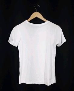 Classic White Crew Neck T-Shirt