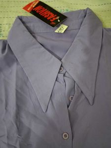 lavender colour formal shirt
