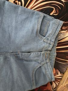 Light Wash Flared Jeans