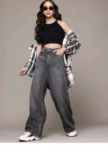 Womens Wide Leg loose fitJeans