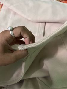 Cream Oversized Blazer