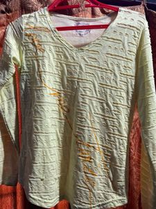 Unique Cut-Out Long Sleeve Top