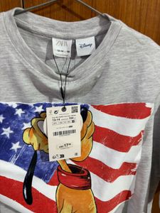 Pluto Graphic Print T-Shirt