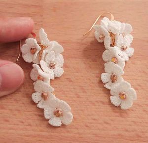 Floral Dangle Earrings
