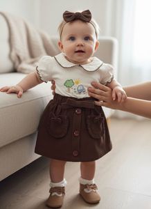 Cute Baby Girl Outfit Set