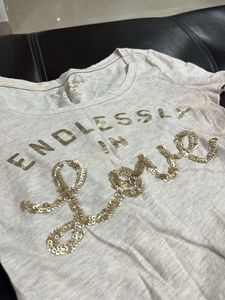 Sparkly "Endlessly In Love" T-Shirt