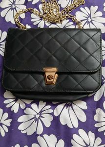 Beautiful  Black Golden Party Sling