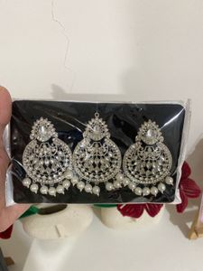 Exquisite Pearl &amp; Crystal Statement Earrings