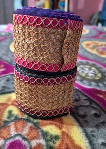 Embroidered Border Lace