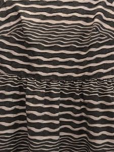Striped grey and white sunshine Dress