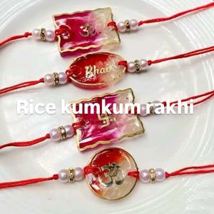 Coustomize Resin Rakhi For Brother &amp; Best Bro