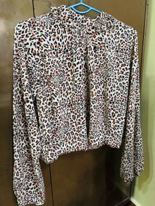 Tiger Print Top