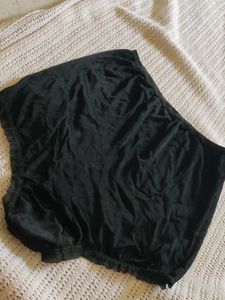 Vintage Black Ruffle Bloomers