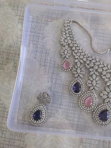 New bridal Exquisite Diamond  Necklace