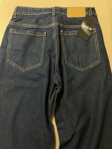 Wide Leg Jeans - Dark Wash