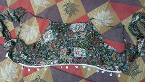 Boho Print Crop Top