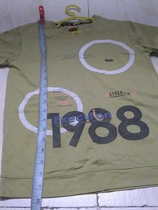 Olive Green Graphic Tee