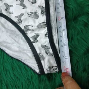 Cute Zebra 🫴🏻🎁Print Panties