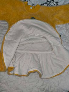 Cute Yellow Cherry Baby Dress