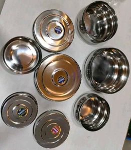Set of Stainless Steel Containers