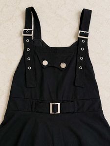 Black Overall Dress for Girls