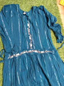 Elegant Teal Ethnic kurta