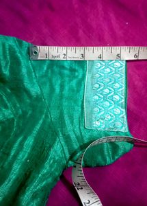 Green Floral Saree, ✨