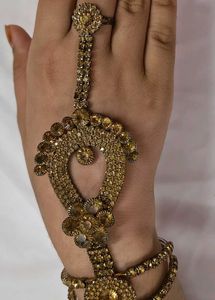 Elegant Hand Harness Bracelet stone