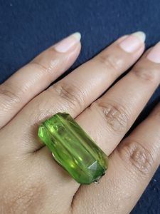 Green Stone Ring