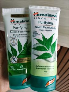 himalaya facewash &amp;scrub