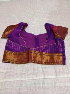 Pure Paithani Saree with Designer Blouse
