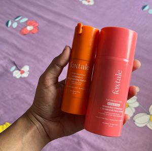 Foxtale Vitamin C Serum & Face Mask